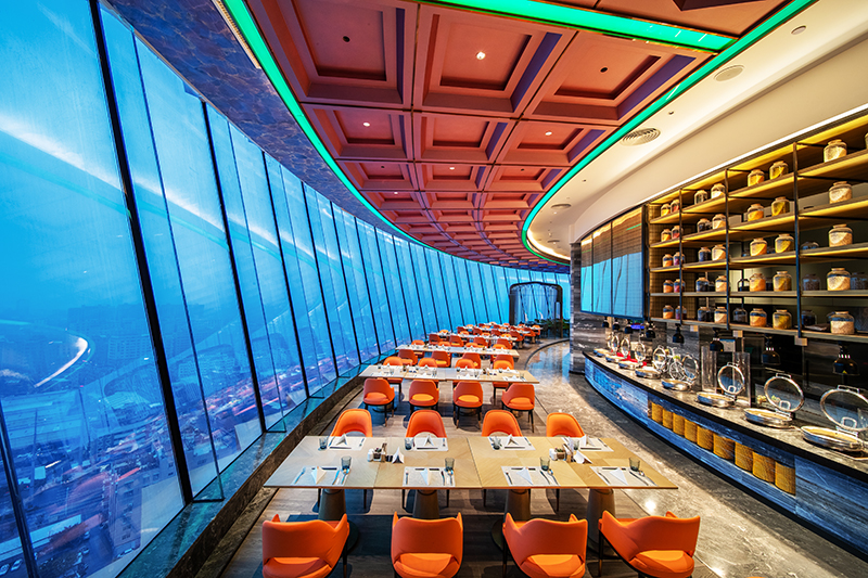 Sky rotating cafeteria 22F